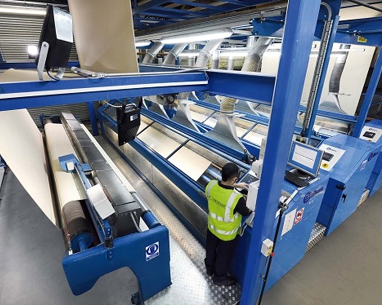 The Brookhouse Mill Production Plant at Cormar Carpets in the 2000s