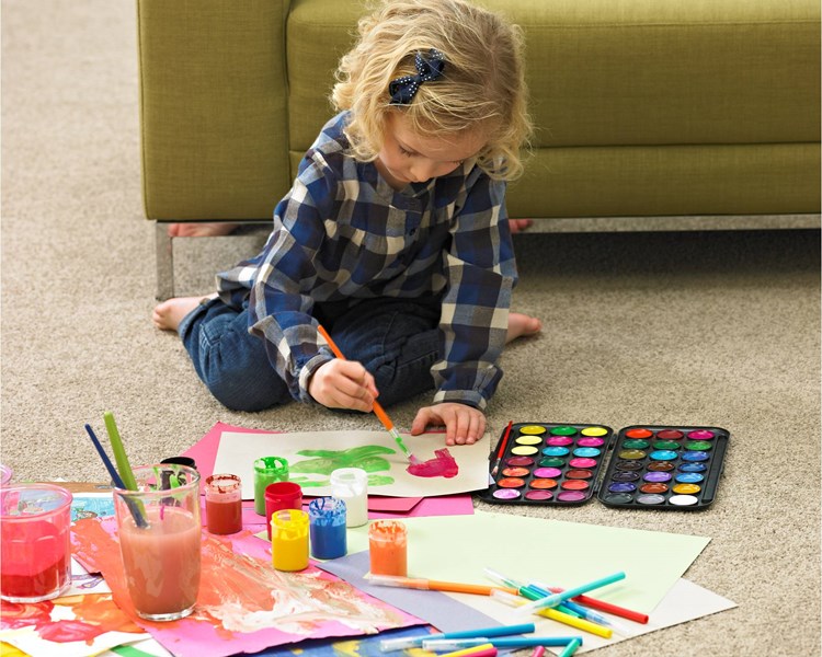 Most of our carpets stand up everyday spills and stains